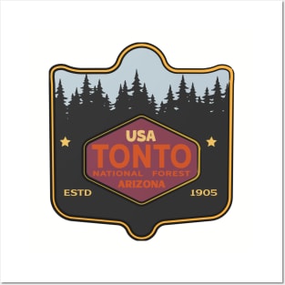 Tonto National Forest Vintage Look Posters and Art